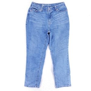 Nobo Jeans Denim Cotton Womens SZ 5 Blue Straight Stretch VTG Mid Rise Slim 90s